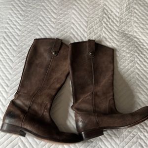 Frye Melissa button riding boot